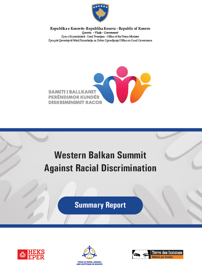 "Western Balkan Summit Against Racial Discrimination" - Summary Report